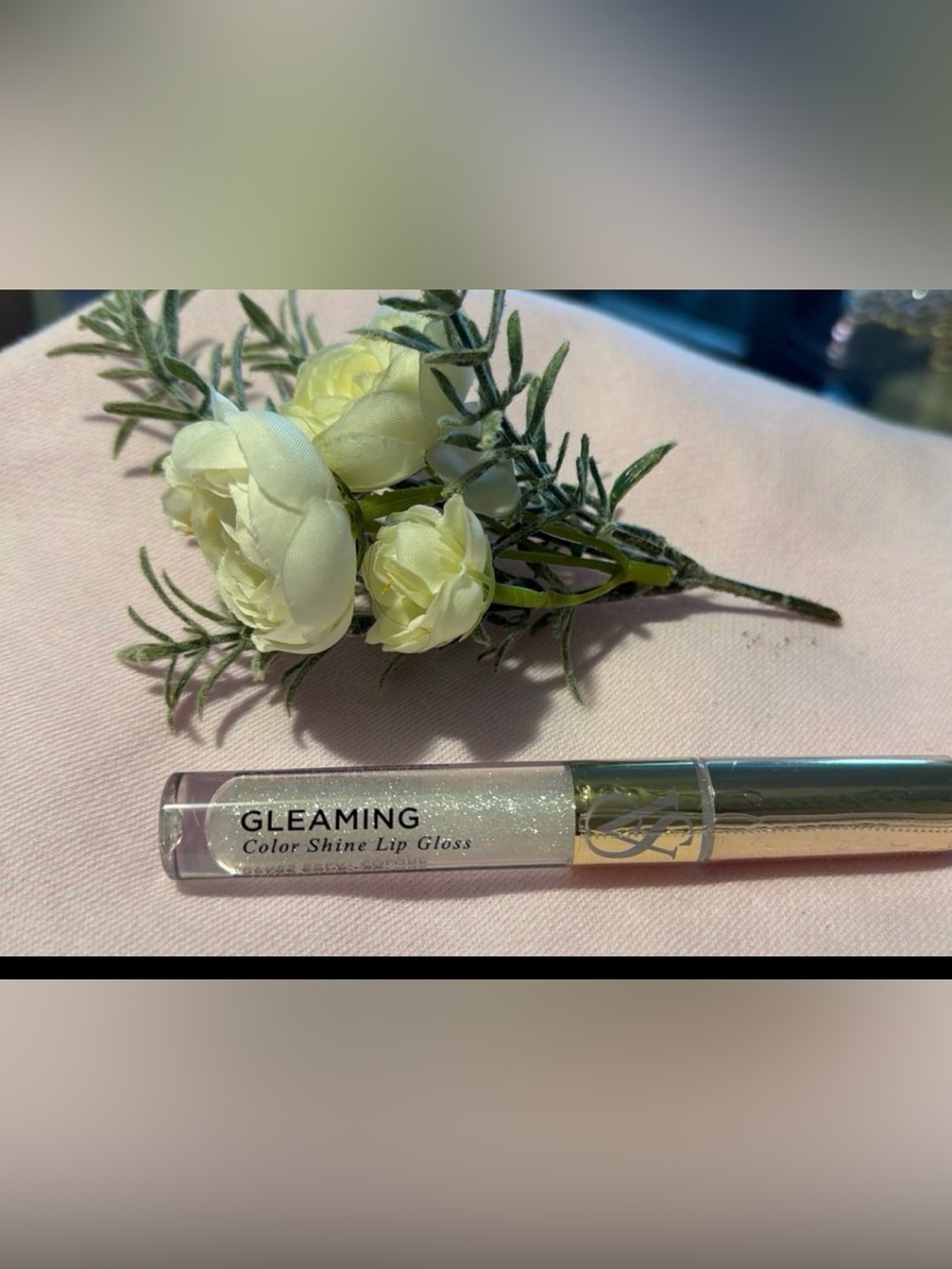 Victoria's Secret Gleaming Color Shine Lip Gloss — Sparkling White Shimmer